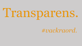 Vackra ord, transparens, Upp flyga orden