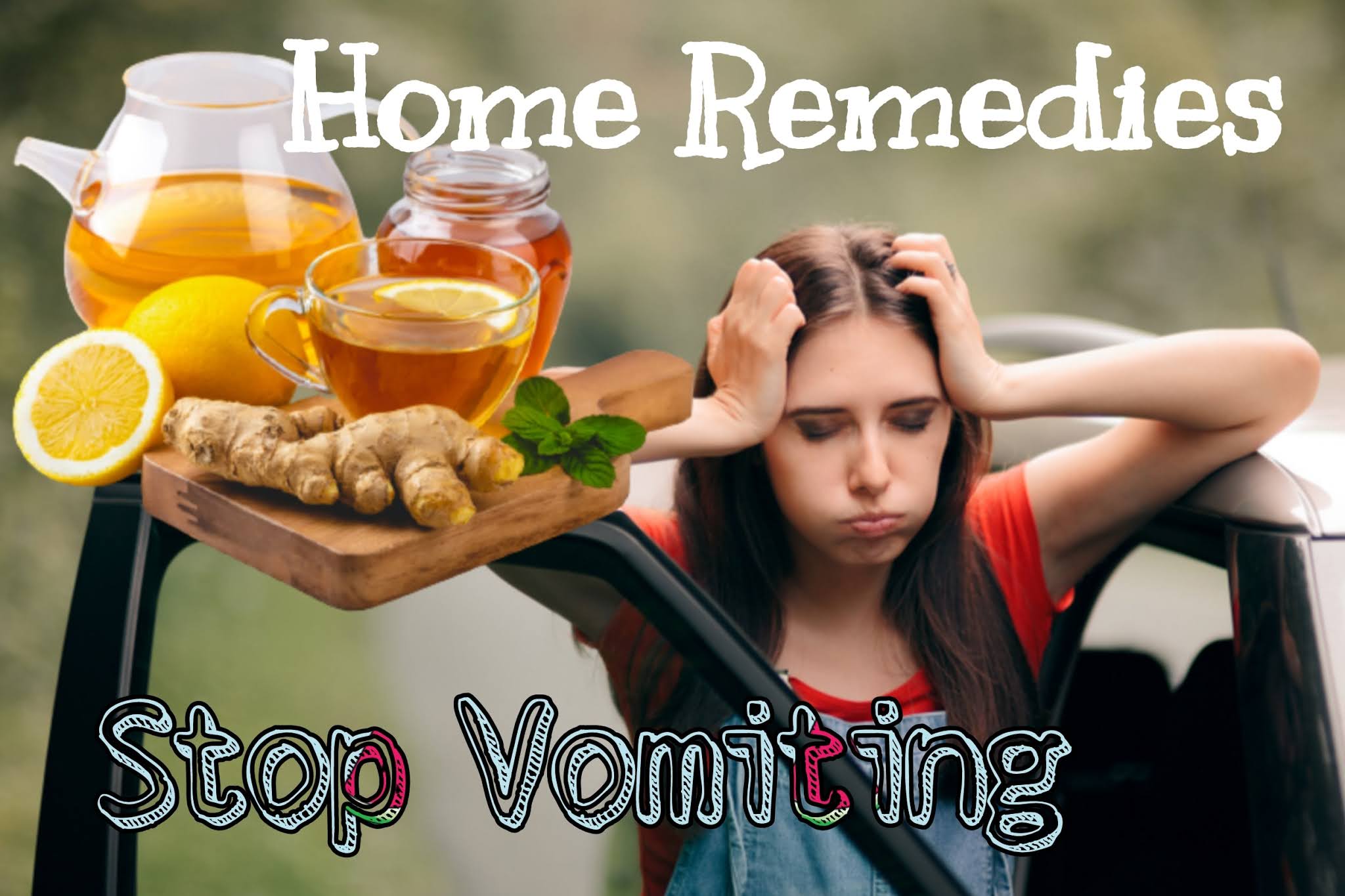 home remedies to avoid vomiting while travelling