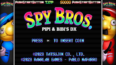 Spy Bros Pipi Bibi Dx Game Screenshot 1