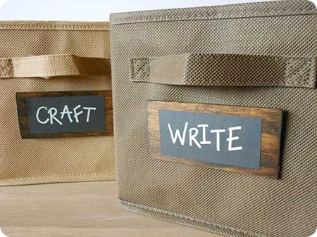 chalkboard labels