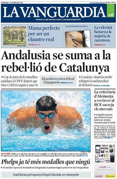 portada de LaVanguardia