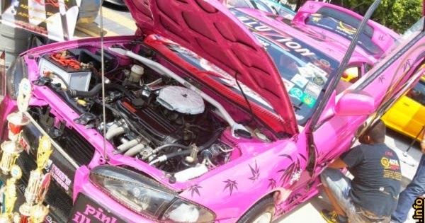 Creative-cars: Pinky Illuzion Modified Satria Full Body 