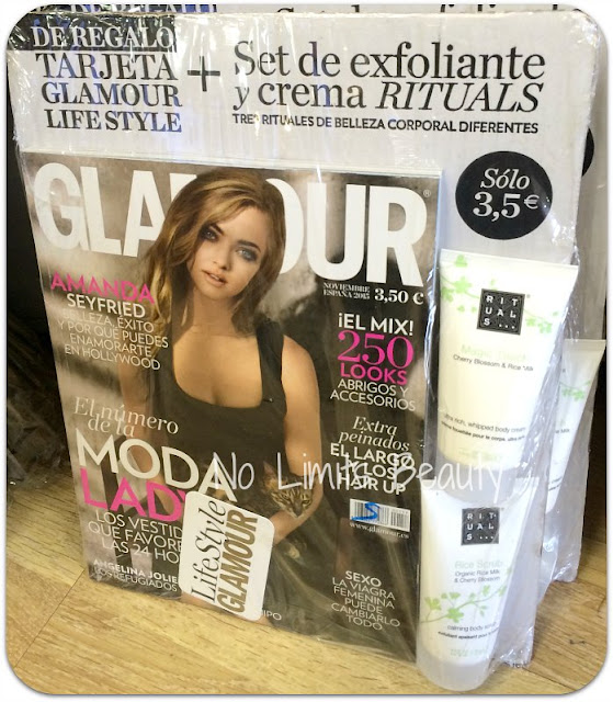 Regalos Revistas Noviembre 2015 - Glamour