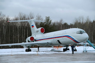 Pesawat Militer Rusia Jatuh