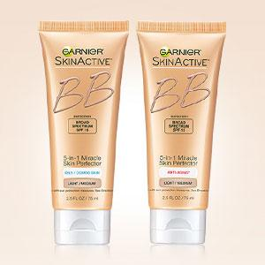 best makeup BB cream in usa on amazon: Garnier Skin Active BB Cream Anti-Aging Face Moisturizer