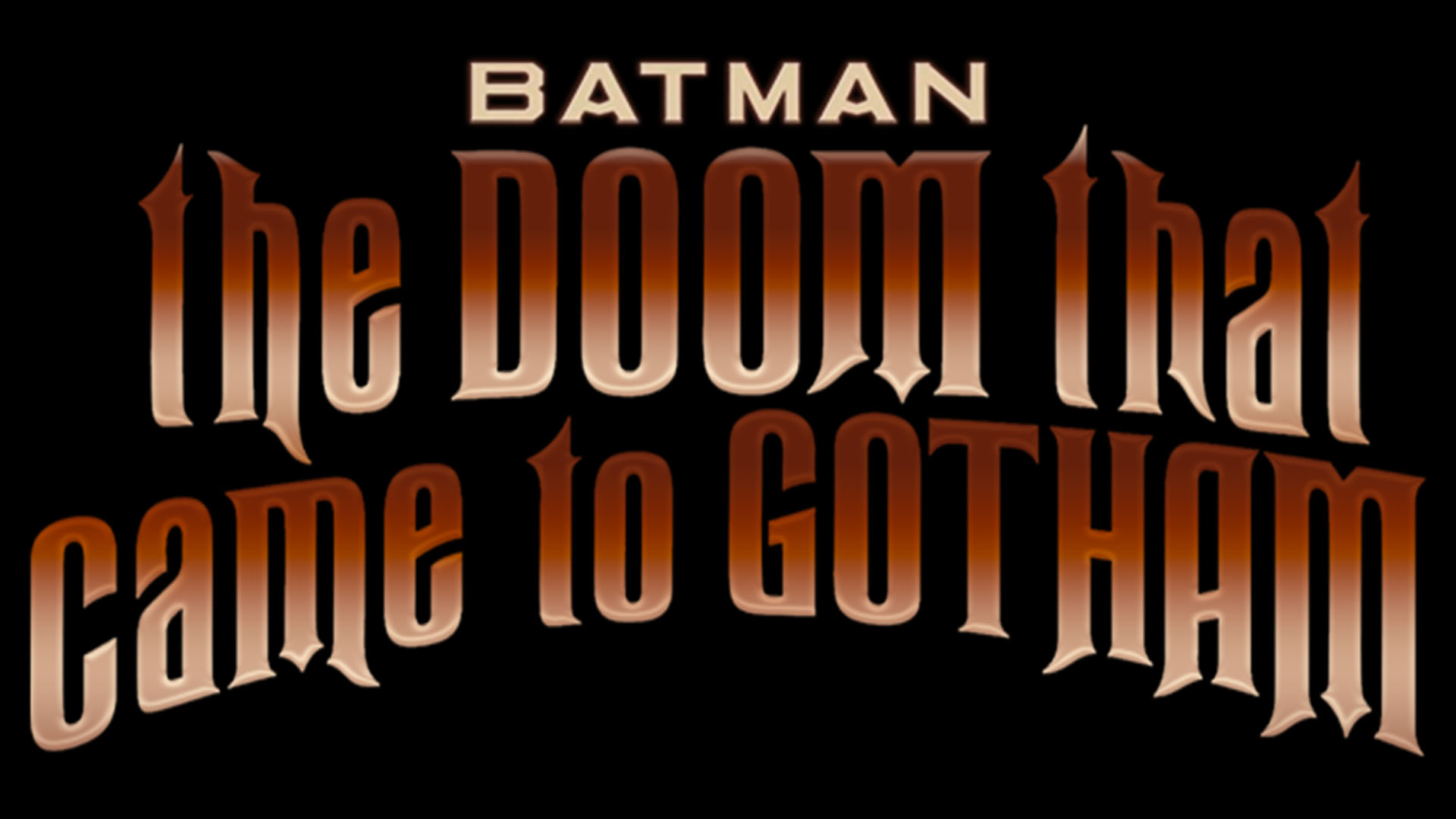 FanTracks Batman: The Doom That Came to Gotham audio commentary