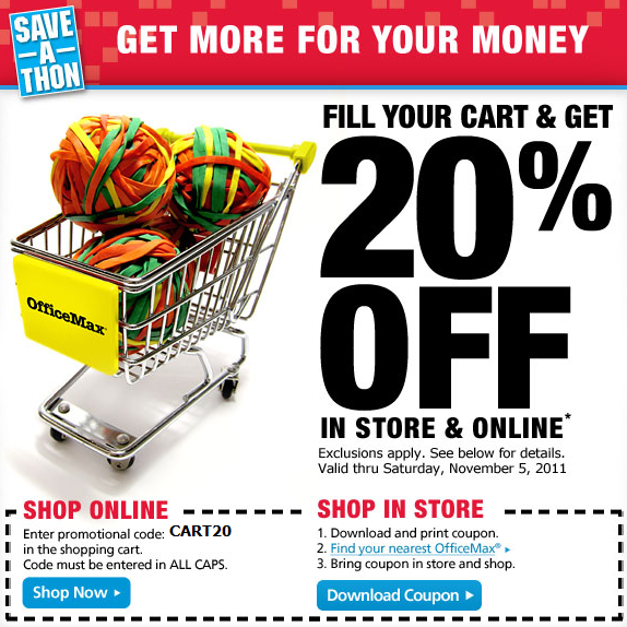 OfficeMax Coupons