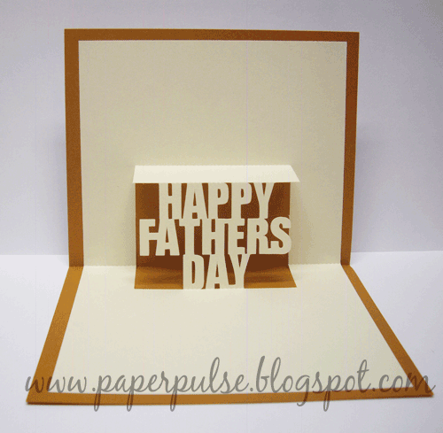 Download Paper Pulse Blog Spot: Happy Father's Day Pop Up Card