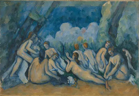 Paul Cezanne- Bathers ( les grandes baigneuses)