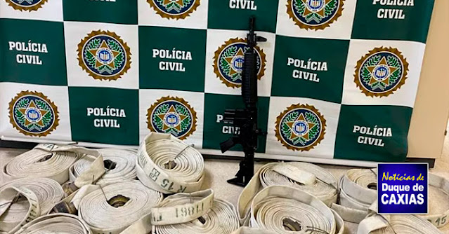 Polícia Civil descobre depósito clandestino de combustível em Duque de Caxias