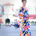 Vietnamese model Quach An An in ao dai