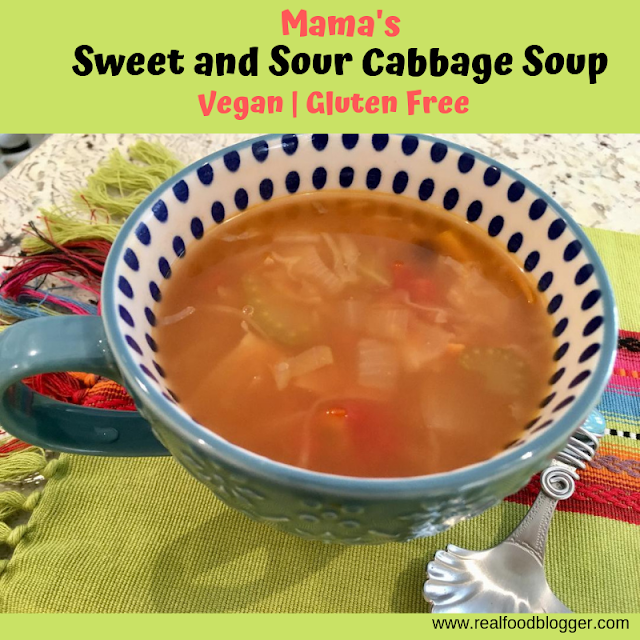 plant-based and oil free cabbage soup