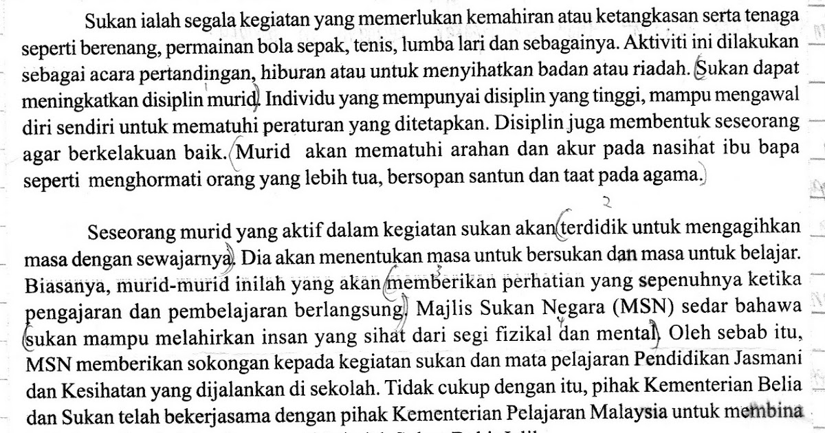 Contoh Karangan Laporan Tingkatan 4 - Gontoh