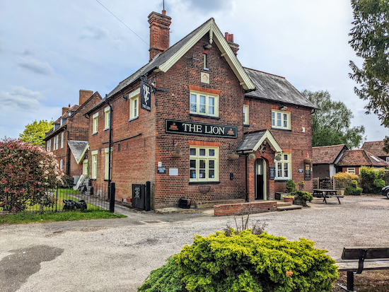 The Lion in Eastwick "open all day every day"