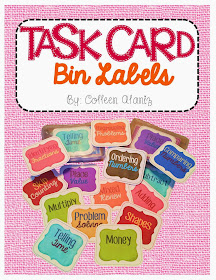 https://www.teacherspayteachers.com/Product/Math-Task-Card-Labels-1796346