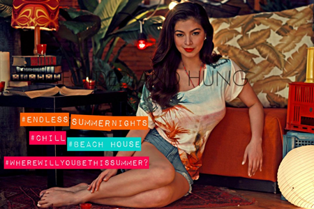 Angel Locsin for Folded and Hung Summer 2013 ad campaign
