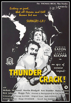 The poster for the 1975 underground movie THUNDERCRACK!