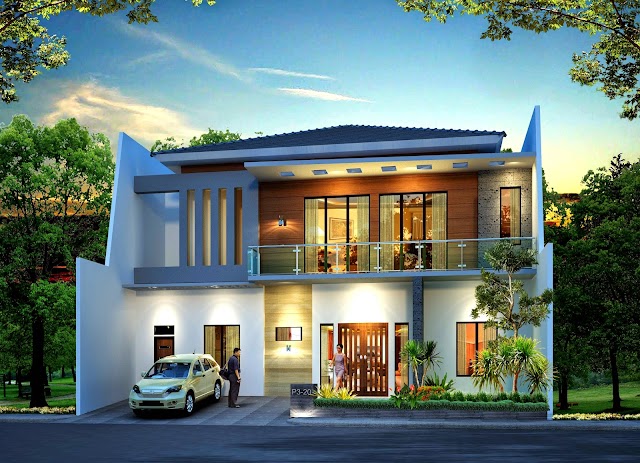 Render 3D Rumah Tinggal