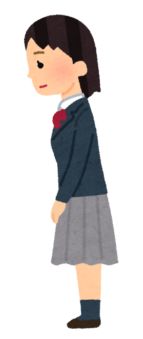 女子学生のお辞儀のイラスト 会釈 敬礼 最敬礼 かわいいフリー素材集 いらすとや 女子学生のお辞儀のイラスト 会釈 敬礼 最敬礼 かわいいフリー素材集 いらすとや