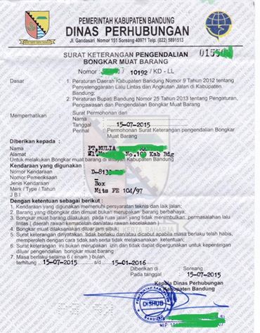 KIR SIPA dan Izin Bongkar Muat MEGA Biro Jasa