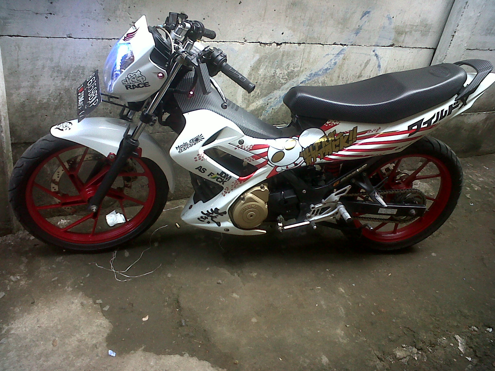 anti theory design suzuki satria FU cianjur jawa barat 