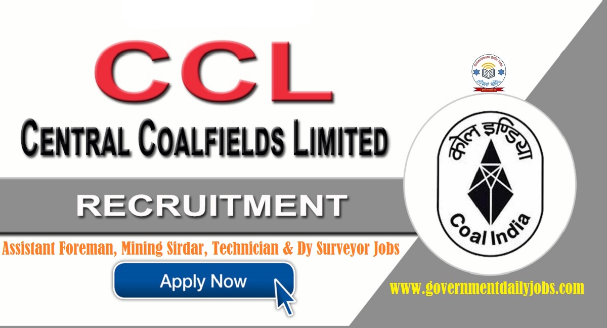CCL RECRUITMENT 2023 NOTIFICATION OUT FOR 330 POSTS