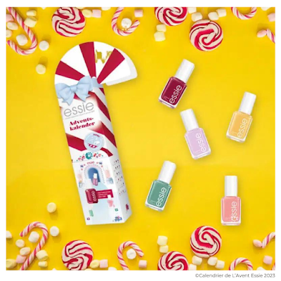 calendrier de l'avent essie 2023 contenu, calendrier de l'avent essie 2023 avis, coffret cadeau essie, vernis à ongles essie, calendrier de l'avent vernis à ongles, meilleur calendrier de l'avent 2023, calendrier de l'avent beauté 2023