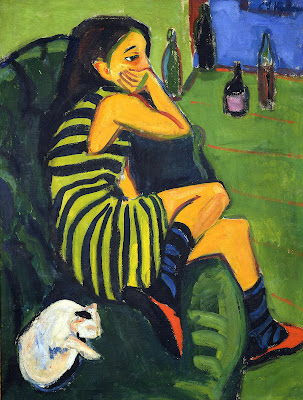 Ernst Kirchner's Artistin Marcella