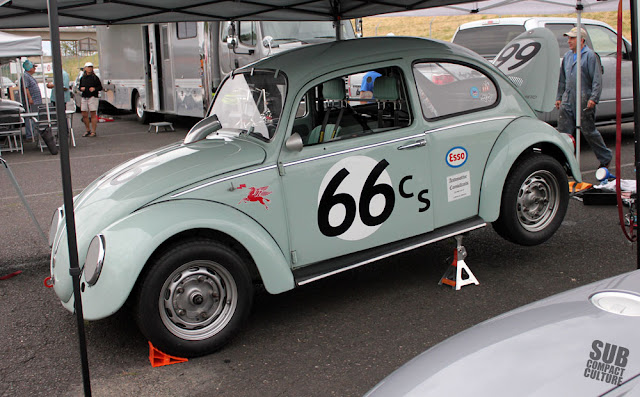 Vintage Volkswagen Beetle Race Car