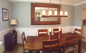 Chair Rail in Dining Room | My Home Renovation Blog