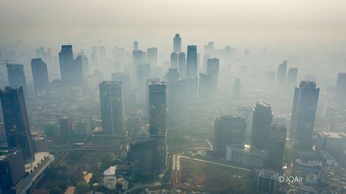 kondisi polusi udara di Jakarta