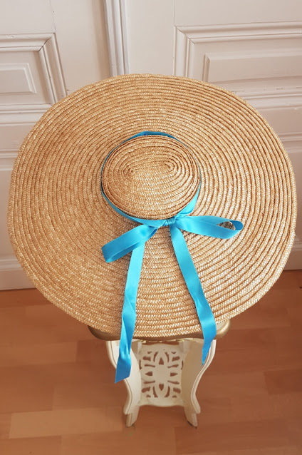 straw bergere hat