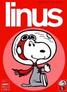 linus 51 - Giugno 1969 | ISSN 1120-4419 | CBR 215 dpi | Mensile | Fumetti Classici
linus (scritto tutto in minuscolo) è una rivista italiana di fumetti, fondata da Giovanni Gandini nell'aprile del 1965. Per il nome della testata, la scelta è caduta sul personaggio di Linus van Pelt, uno dei protagonisti dei Peanuts, celebri strisce presentate sulle pagine del periodico.