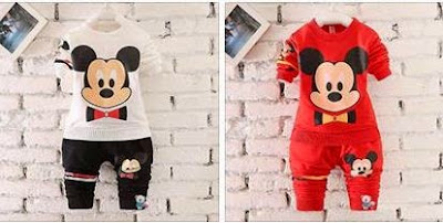 baju set mickey