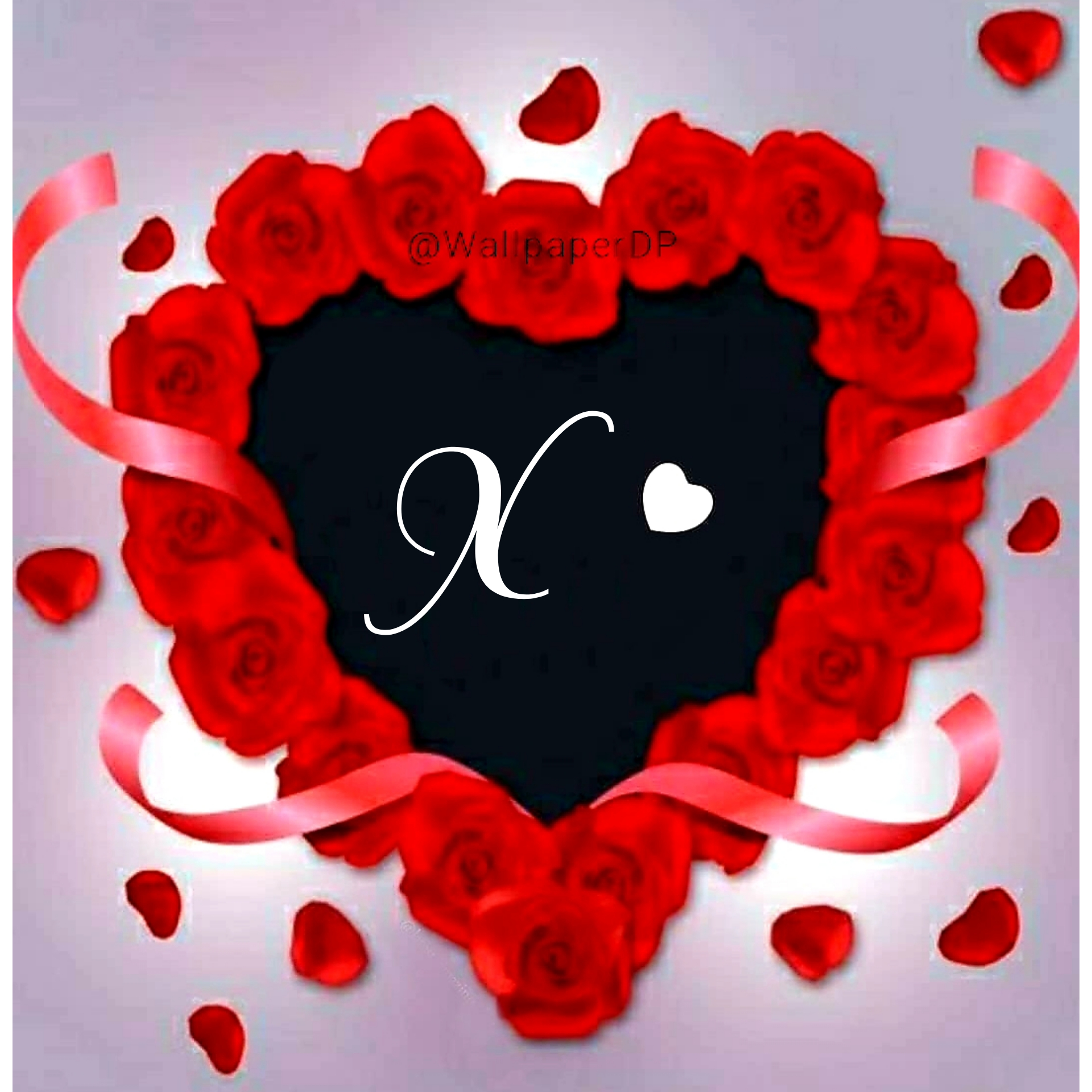 Stylish A To Z Red Heart Alphabets Letters Pics Name Dpz Wallpaper Dp