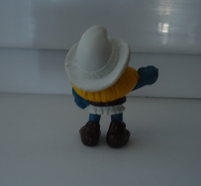 Cowboy Smurfette Peyo Schleich Hong Kong 2.0122 Schtroumpfe Schlumpf Puffi