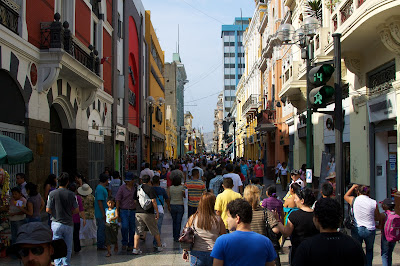 Jirón Unión Lima, Jiron de la Union Lima, Paseando en Lima