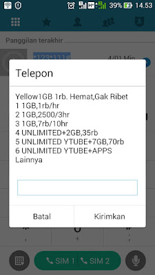 paket internet im3 1000 1gb