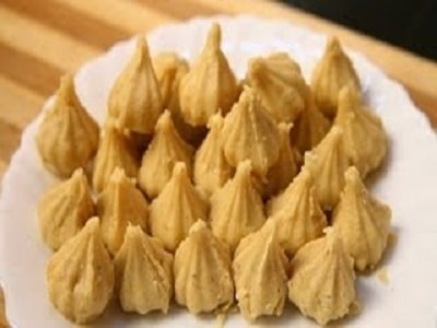 Milk Powder Modak Recipe Or Dudha Malai Modak Recipe In Hindi