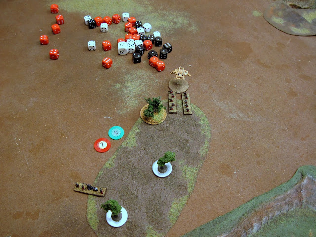 The Storm Troopers fail and move.