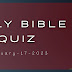 Daily Bible Quiz in Telegu (17-02-2023) | Daily bible quiz Questions and Answers