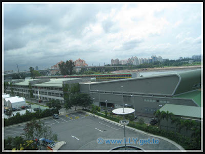 Singapore F1 Grand Prix paddock building