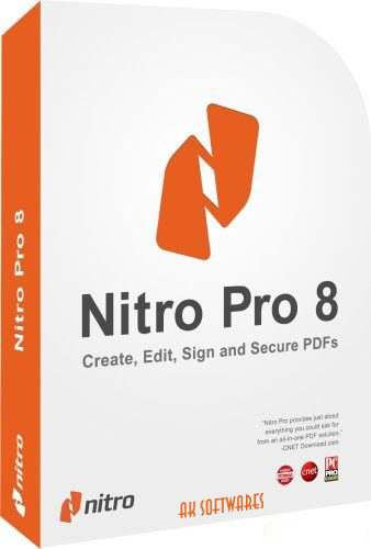 Nitro PDF Professional 8 v8.0.3.1 (32 bit) 