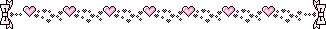 heart ribbon pixel art