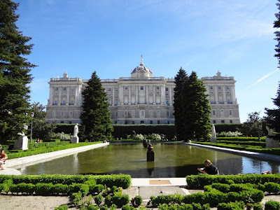 Palacio Real desde los Jardines de Sabatini