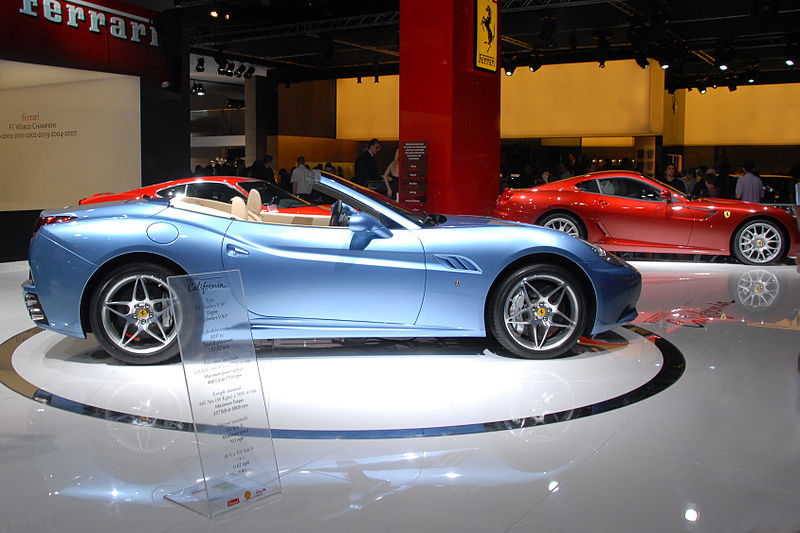 Ferrari California Pictures Blue Ferrari California Pictures