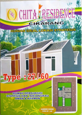 Rumah Subsidi Bekasi Perumahan Chita Residence Cikarang