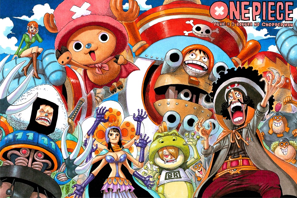 Stiker Dinding Gambar One Piece