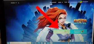 Download Bluestacks on Windows