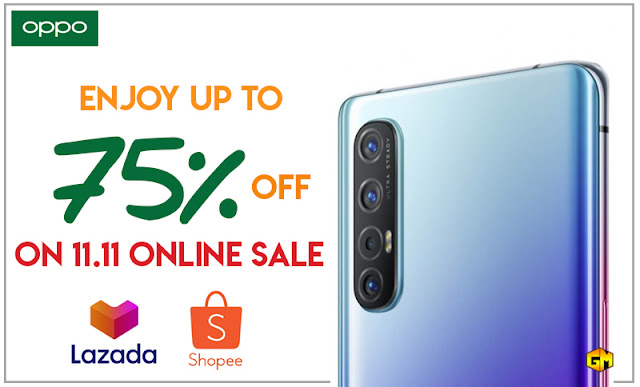 OPPO Lazada Shopee Sale Gizmo Manila